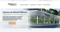 Desktop Screenshot of maverickdental.com